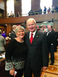 Gayle Atteberry and Dennis Richardson