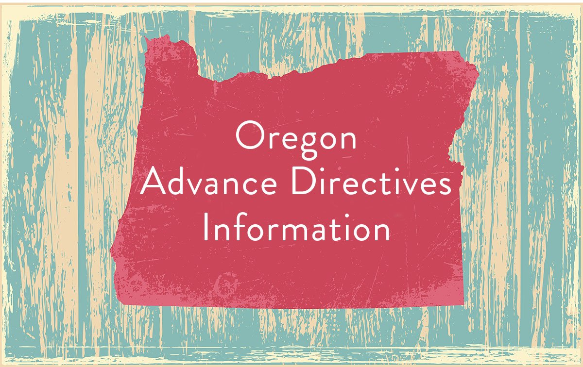 oregon advanced directive