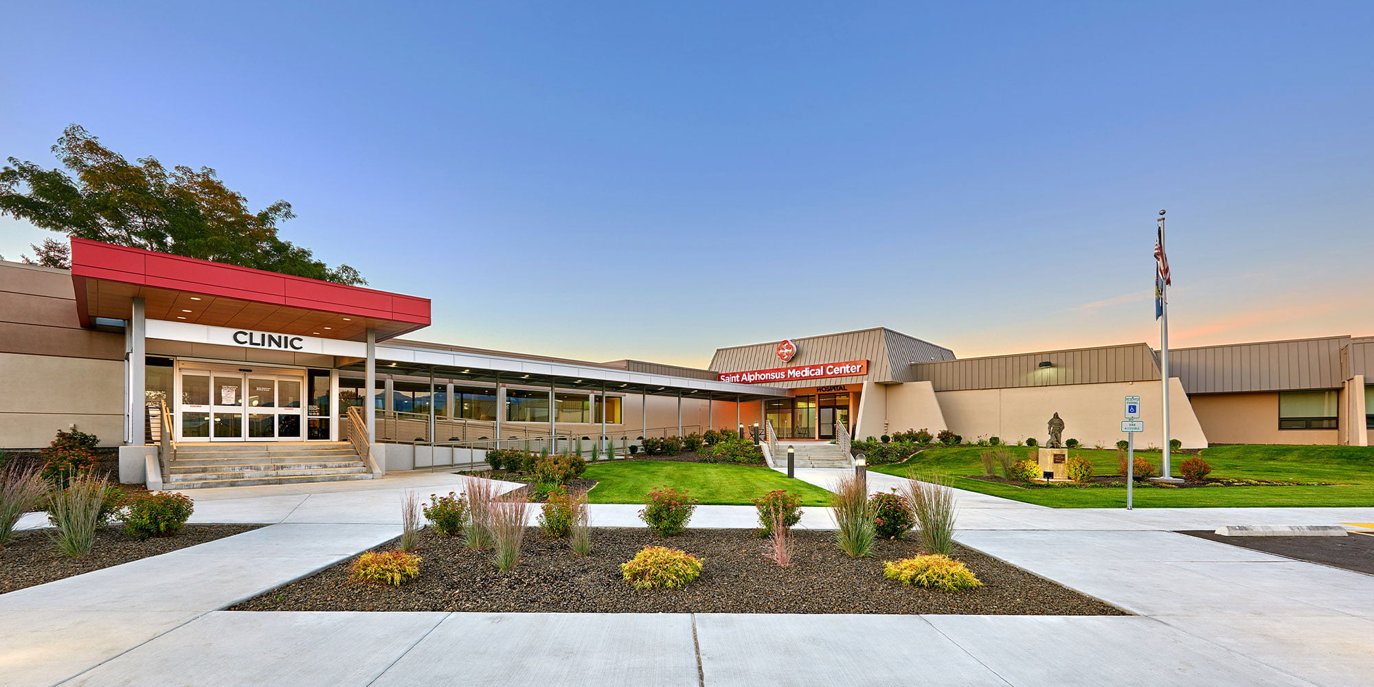 St. Alphonsus Medical Center in Baker City. Photo from St. Alphonsus website.